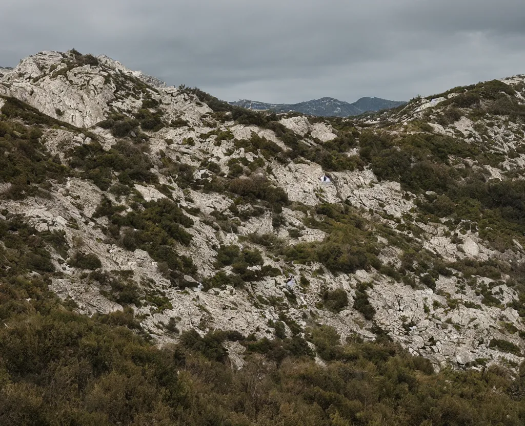 Prompt: a landscape by thomas rousset