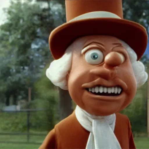 Image similar to quaker oats mascot as a real human, 8 k, movie still,