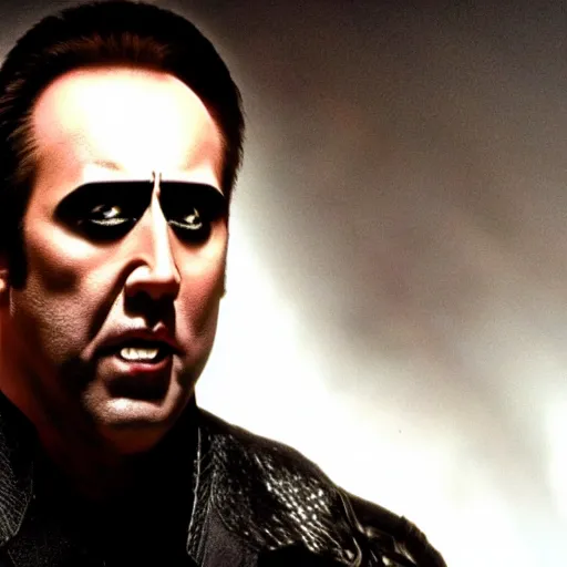 Prompt: Film still of Nicolas Cage as Batman, 4k