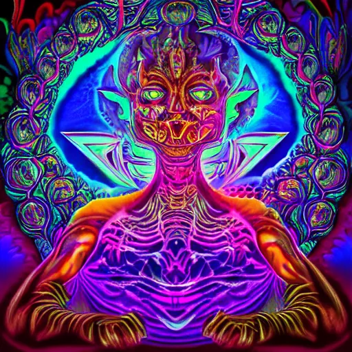 Image similar to The DMT realm