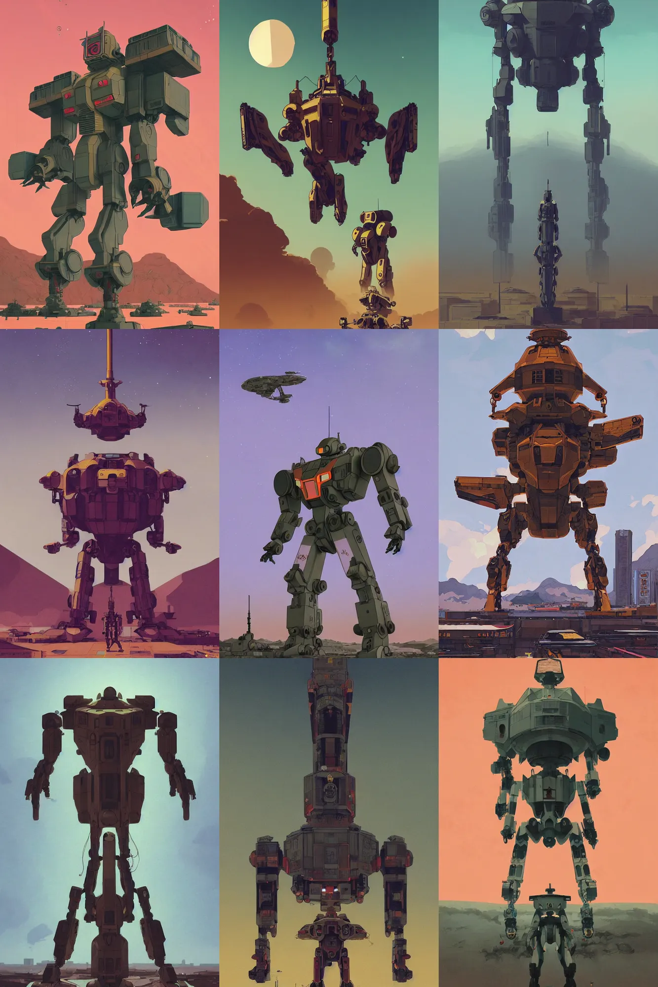 Prompt: duotone olive illustration of beautiful kowloon style japanese military space station, gigantic evangelion style mech standing guard, composition accidental renaissance golden ratio, cinematic, by sachin teng and sergey kolesov and ruan jia and heng z and wlop. graffiti art, scifi, fantasy, hyper detailed. octane render. concept art. trending on artstation