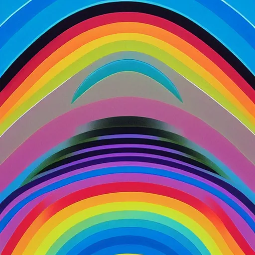 Prompt: 🌈 🕳!!!!! by shusei nagaoka, david rudnick, airbrush on canvas, pastell colours, cell shaded