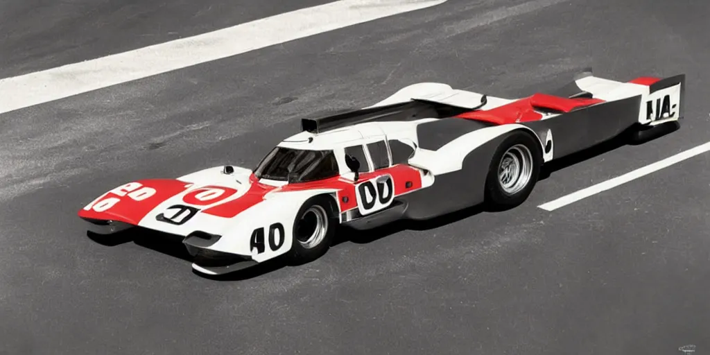 Prompt: “1970s Porsche 919”