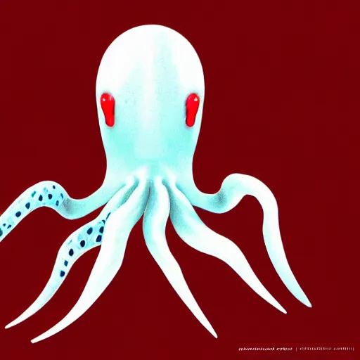 Image similar to octupus minimalistic symmetric concept art by afshar petros aoshima chiho caldwell clyde, matte background, sharp contours, minimalist, trending on artstation, 8 k