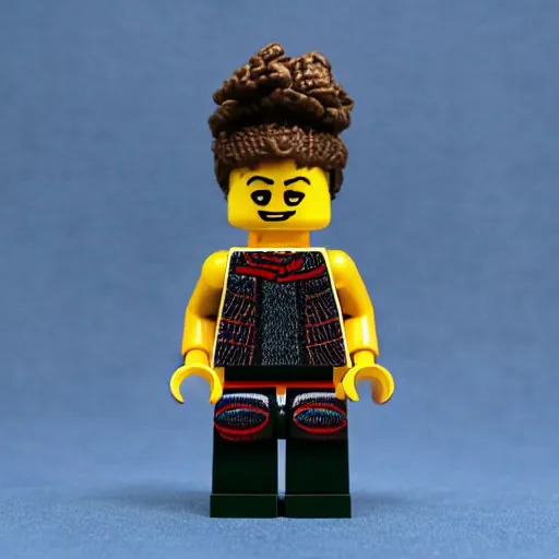 Image similar to maya angelou, lego vinyl action figure, plastic, toy, butcher billy style