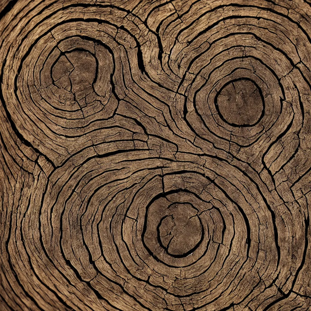 Image similar to close up annual rings tree trunk cross section texture high detail high definition photorealistic 8k