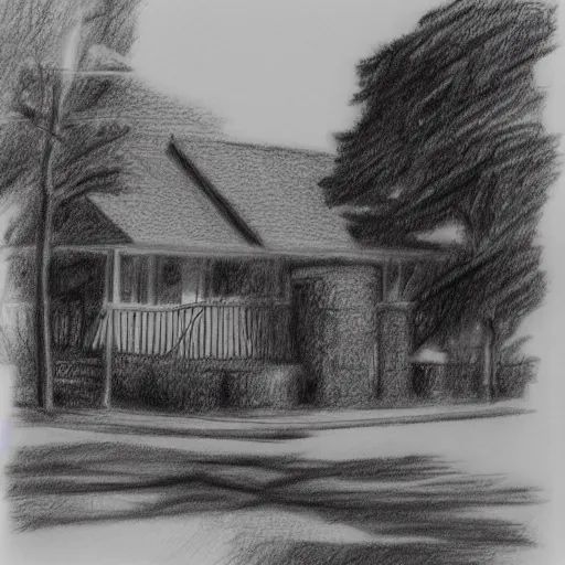 pencil sketch of westwood new jersey | Stable Diffusion