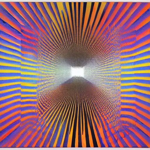 Image similar to a universe within a universe by julio le parc, highly detailed, bright tones