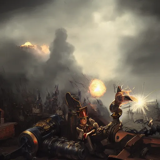 Prompt: 1700 magic. Cannon, napoleonic era. Fireball. Warzone. Epic fantasy, 4k. realistic. Detailed. Digital painting. Sharp focus, illustration, Beautiful, gorgeous. Cinematic. Dramatic. High contrast. artstation. smooth.