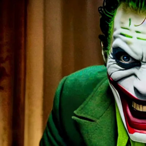 Image similar to film still of Ironman as joker in the new Joker movie