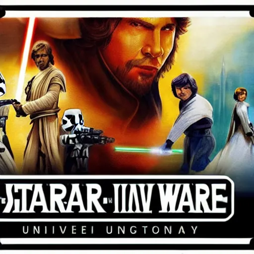 Prompt: the star wars universe