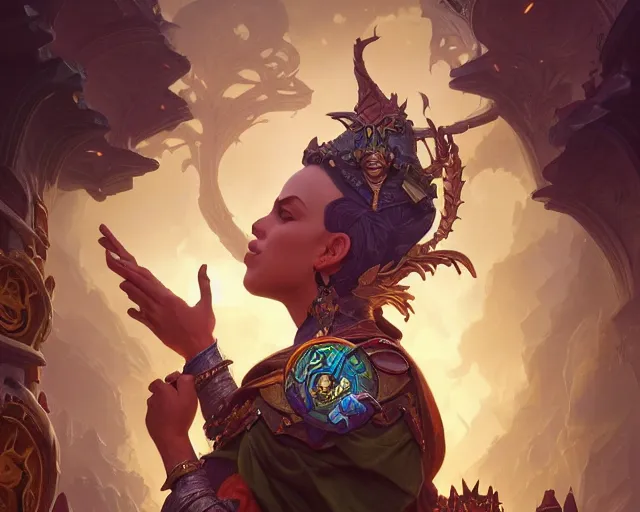 Image similar to photography of chris labrooy, deep focus, d & d and mtg, fantasy, intricate, elegant, highly detailed, digital painting, artstation, concept art, matte, sharp focus, illustration, hearthstone, art by artgerm and greg rutkowski and alphonse mucha