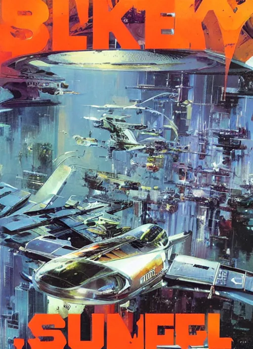 Image similar to spacious bg. simple. masterpiece book cover illustration by the great famous sci - fi artist john berkey.