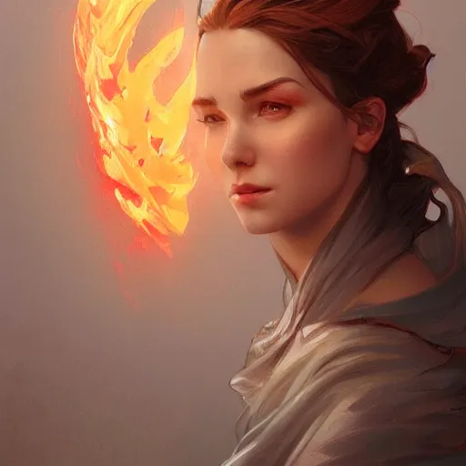 Prompt: fire shaped like a human, highly detailed, digital painting, artstation, concept art, wallpaper, smooth, sharp focus, illustration, art by artgerm and greg rutkowski and alphonse mucha