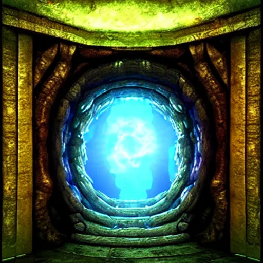 Image similar to Forbidden portal to another world.