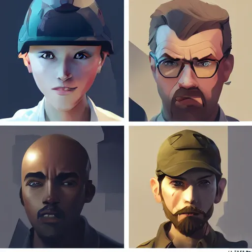 Image similar to face icon stylized minimalist call of duty, loftis, cory behance hd by jesper ejsing, by rhads, makoto shinkai and lois van baarle, ilya kuvshinov, rossdraws global illumination