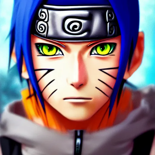 Image similar to a screenshot of naruto, portrait, fantasy, beautiful face, vivid colors, elegant, concept art, sharp focus, digital art, hyper realistic, 4 k unreal engine, highly detailed, hd, dramatic lighting by brom, trending trending on art - station