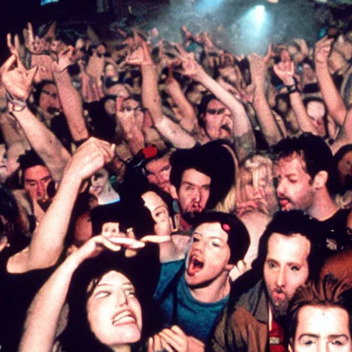 Prompt: chasing amy mosh pit