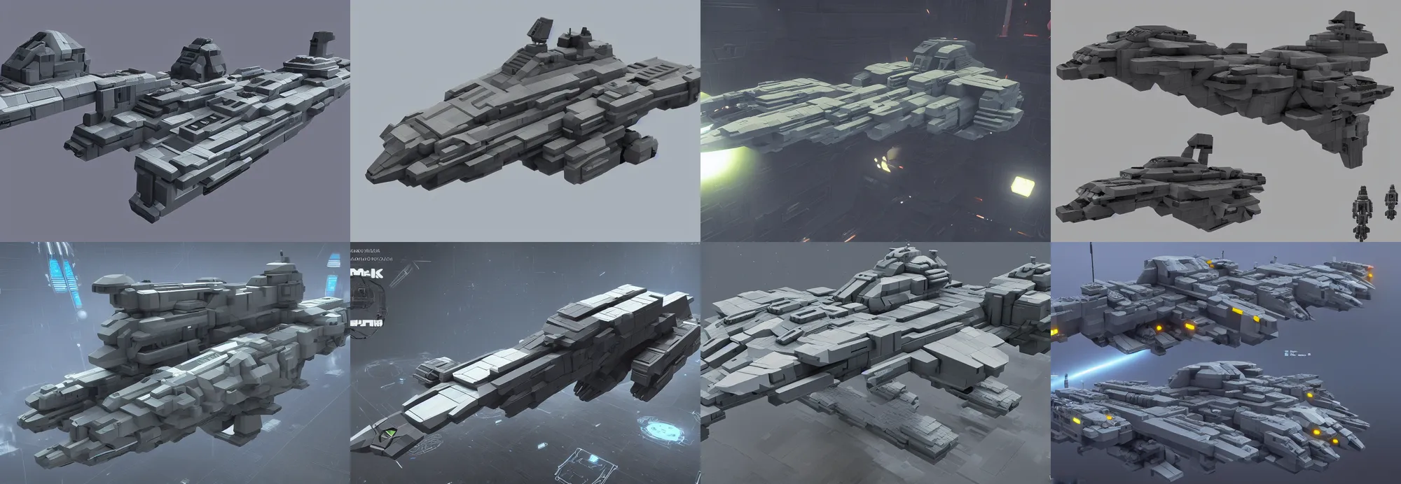 sci - fi modular ship, kitbash, intricate, kit, | Stable Diffusion ...