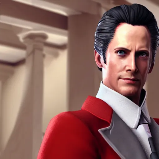 Prompt: a highly detailed portrait of miles edgeworth as a character from arcane, unreal engine, 3 d render