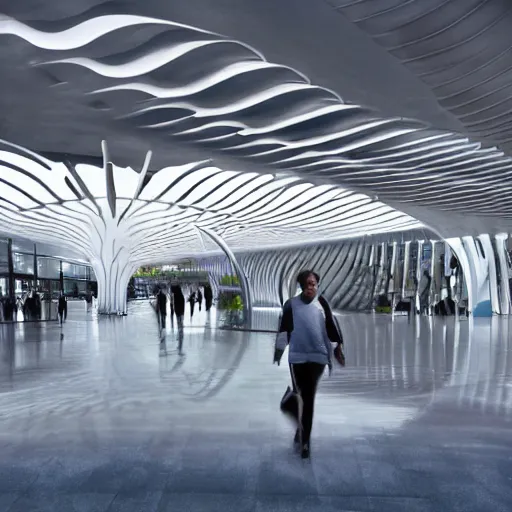 Image similar to LAX designed by Zaha Hadid