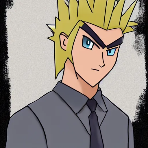 Prompt: Real live Brock from Pokémon as a human male