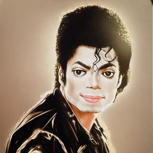 Prompt: Michael Jackson, Michael_Jackson, photo portrait