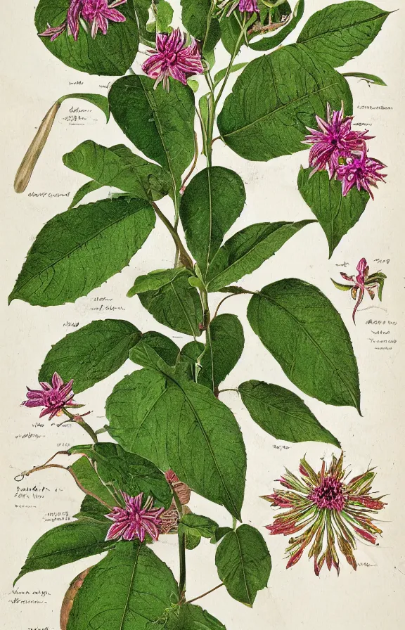 Image similar to botanical illustration