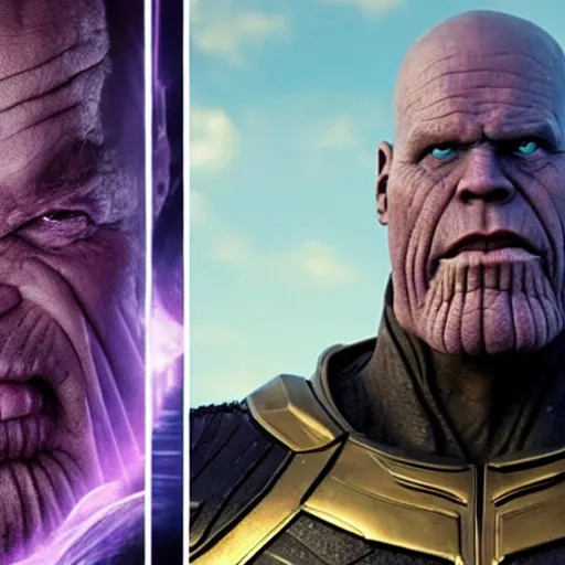 Prompt: william dafoe as thanos