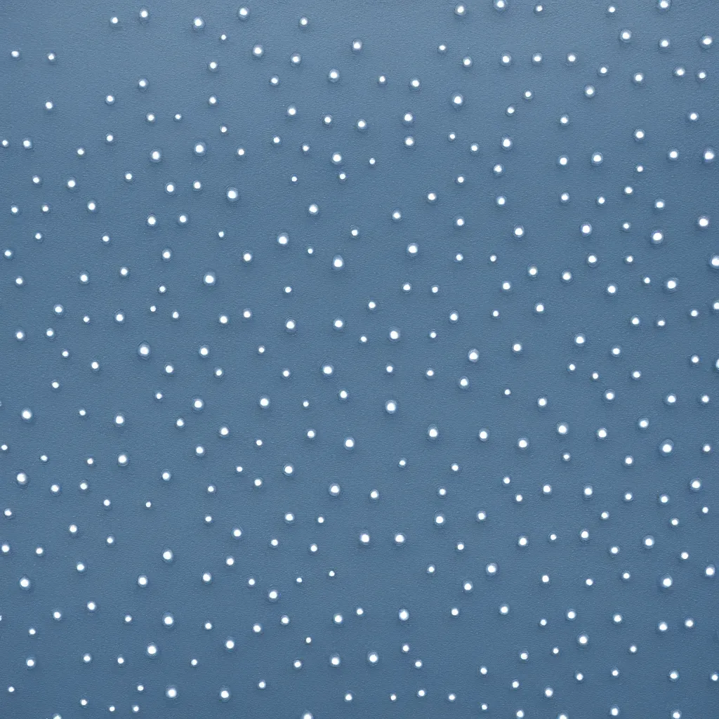 Image similar to large raindrops on blue wall, 8k