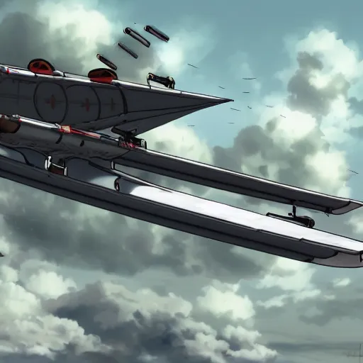 Prompt: last exile airship