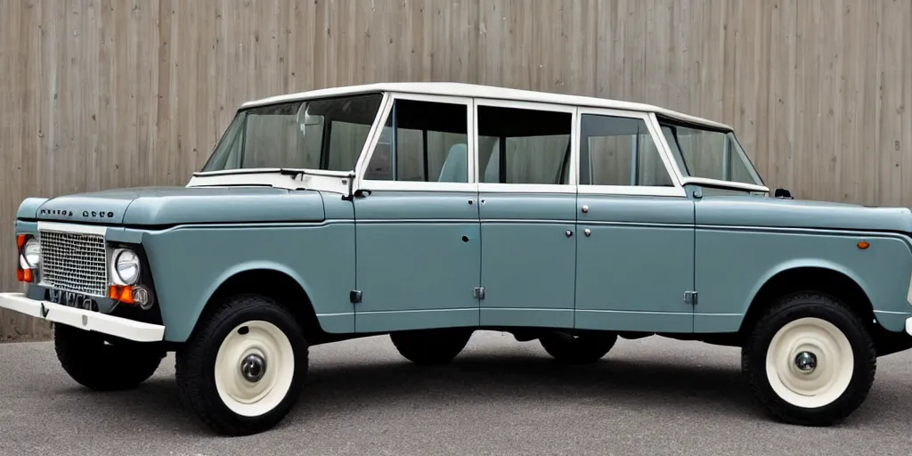 Image similar to 1960s Range Rover