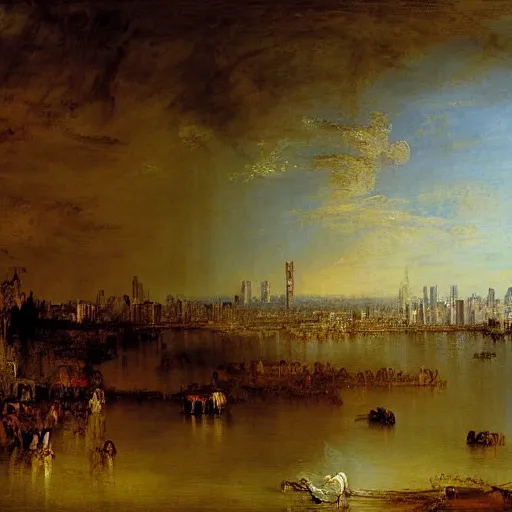 Prompt: sao paulo painted by william turner