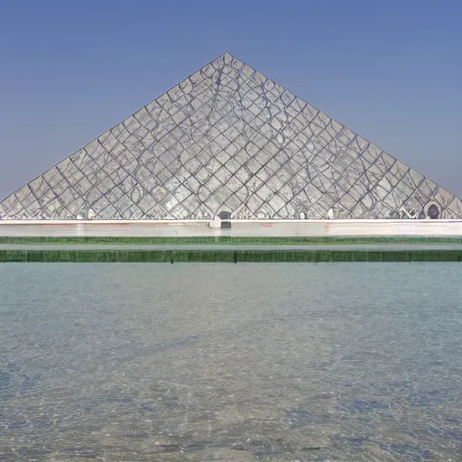 Prompt: the louvre abu dhabi