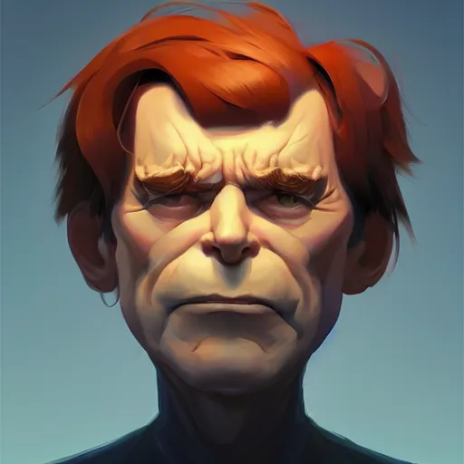 Image similar to face icon stylized minimalist steven king, loftis, cory behance hd by jesper ejsing, by rhads, makoto shinkai and lois van baarle, ilya kuvshinov, rossdraws global illumination