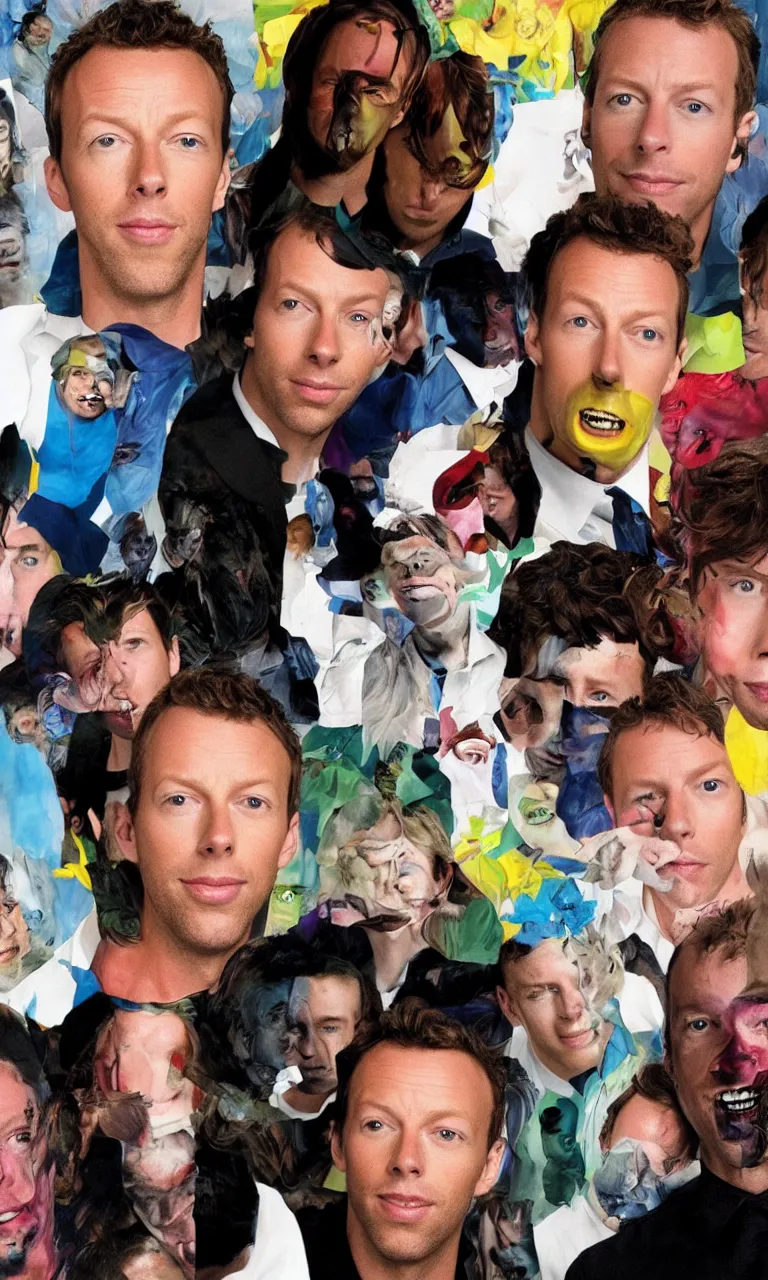 Prompt: chris martin transforms morphs into an swingline office stapler, animorphs book cover