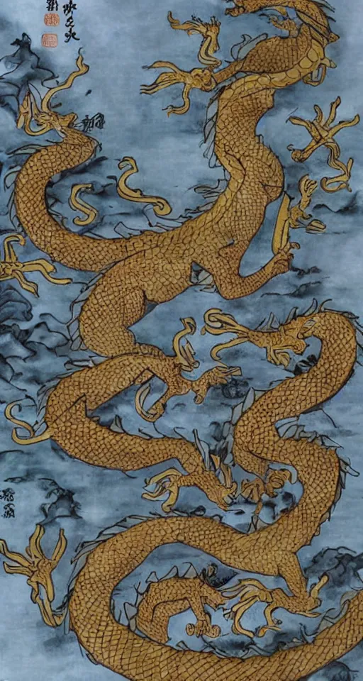 Image similar to dragon has nine sons in china