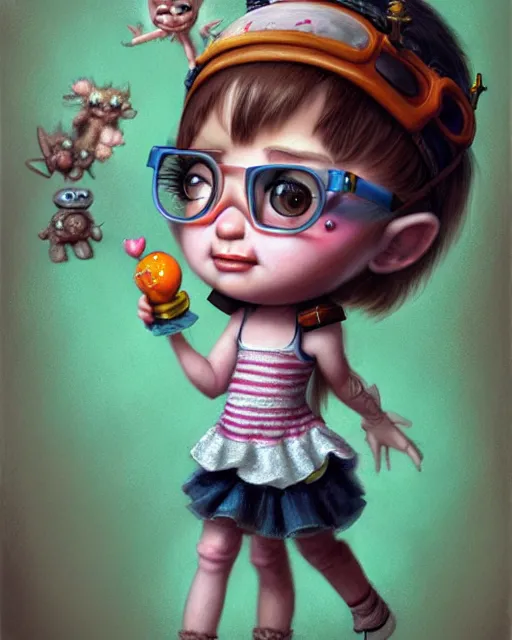 Prompt: highly detailed tiny tina, hyper realistic, artstation, illustration, nicoletta ceccoli, mark ryden, lostfish, dan decarlo, bob clampett, max fleischer, digital paint, matte paint, vivid colors, detailed and intricate environment