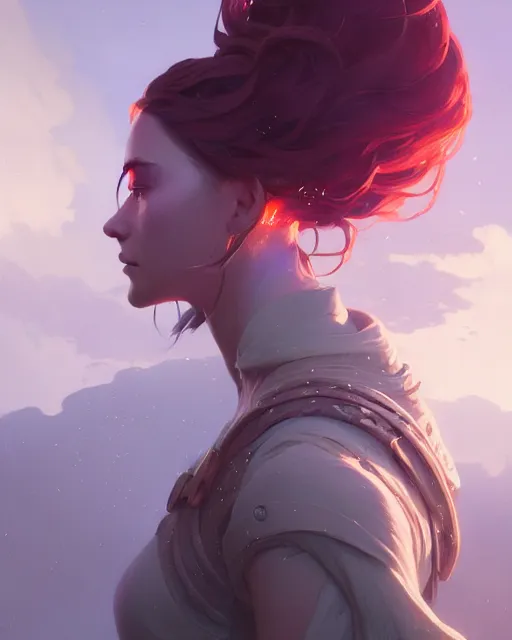 Prompt: highly detailed vfx portrait of a fantasy mage, unreal engine, greg rutkowski, loish, rhads, beeple, makoto shinkai and lois van baarle, ilya kuvshinov, rossdraws, tom bagshaw, alphonse mucha, global illumination, detailed and intricate environment