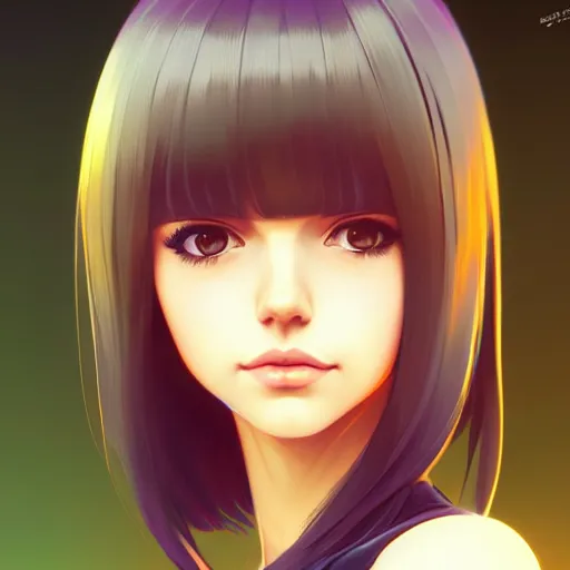 Image similar to a portrait of a beautiful victoria justice, art by ilya kuvshinov and wlop and and josan gonzalez, shikanosuke yagaki, mitsumayo, reivaille, digital art, highly detailed, intricate, sharp focus, trending on artstation hq, deviantart, pinterest, unreal engine 5, 4 k uhd image