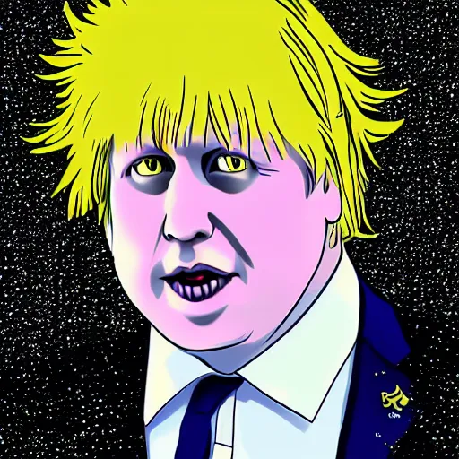 Prompt: boris johnson in the style of sailor moon the anime, digital art, colourful, vibrant, sparkly, beautiful, photorealistic