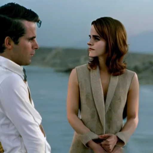 Image similar to film still of emma watson from oceans eleven ( 2 0 0 1 ),