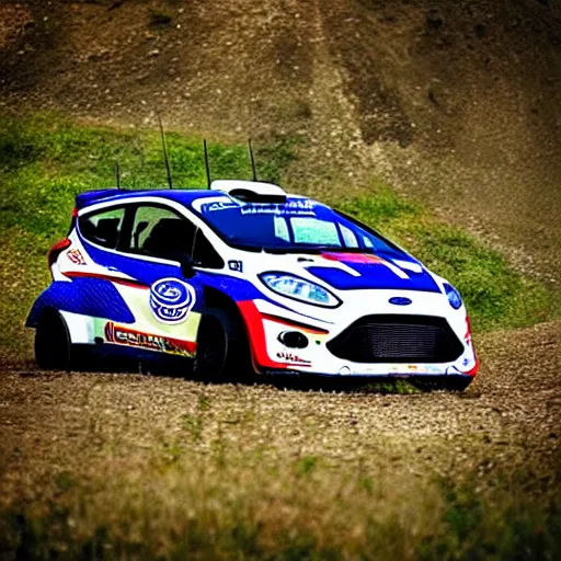 Prompt: “ford fiesta rally never lift the right pedal max attack NA 2wd teen superchampio”