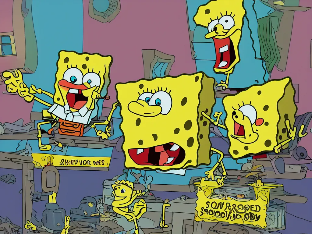 Bob Esponja  Conta oficial da franquia traz crossover com Junji Ito