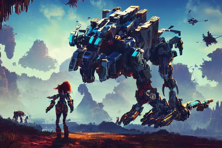 Image similar to sunwing machine mecanical creature robot of horizon forbidden west horizon zero dawn bioluminiscence global illumination ray tracing hdr fanart arstation by ian pesty and alena aenami artworks in 4 k