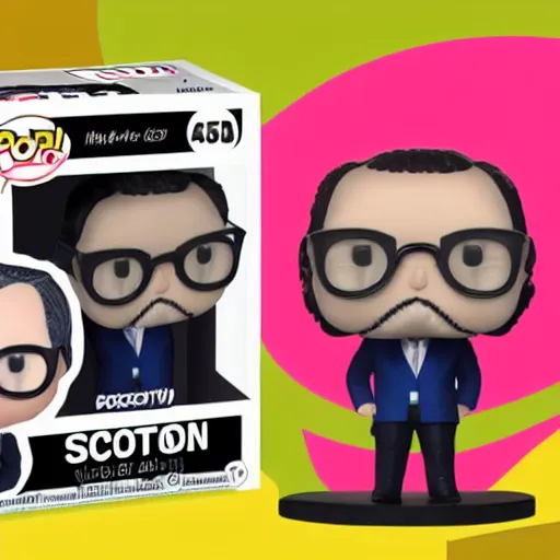 Prompt: scott morrison pop vinyl