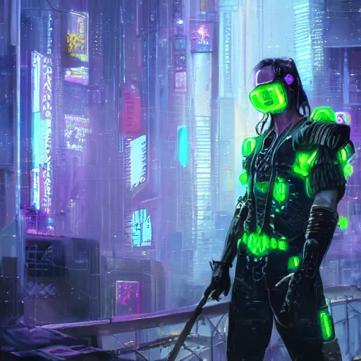 Image similar to Michael C Hall as a neon cyberpunk dream gladiator , professional modeling, looking down on the camera, detailed, centered, digital painting, artstation, concept art, donato giancola, Joseph Christian Leyendecker, WLOP, Boris Vallejo, Breathtaking, 8k resolution, extremely detailed, beautiful, establishing shot, artistic, hyperrealistic, beautiful face, octane render, cinematic lighting, dramatic lighting, masterpiece