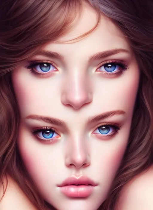 Image similar to a gorgeous female photo, professionally retouched, soft lighting, half body shot, realistic, smooth face, perfect eyes, symmetrical, wide angle, sharp focus on eyes, 8 k high definition, insanely detailed, intricate, elegant, art by artgerm, cherry blossoms