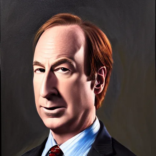 Image similar to a detailed portrait of bob odenkirk as saul goodman painted by raphael