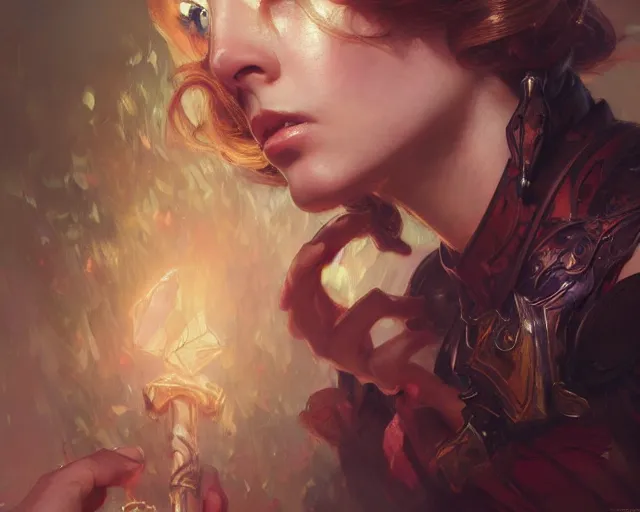 Image similar to photography of howard chandler christy, deep focus, d & d, fantasy, intricate, elegant, highly detailed, digital painting, artstation, concept art, matte, sharp focus, illustration, hearthstone, art by artgerm and greg rutkowski and alphonse mucha